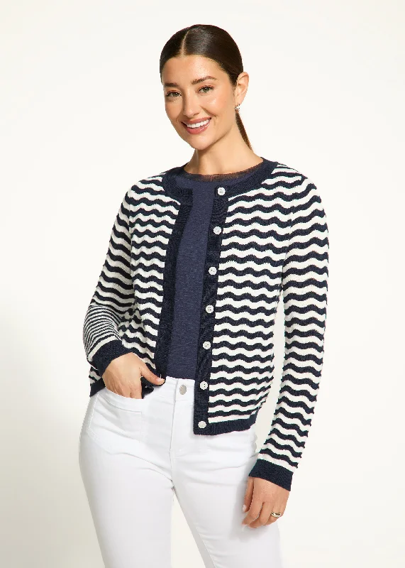 French Dressing Jeans - Wave Stitch Cardigan