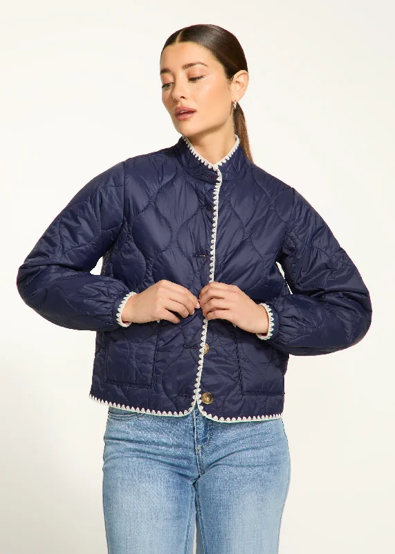 French Dressing Jeans - Reversible Lightweight Puffer Jacket