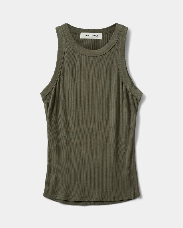 JULLIESW TOP - Army Green