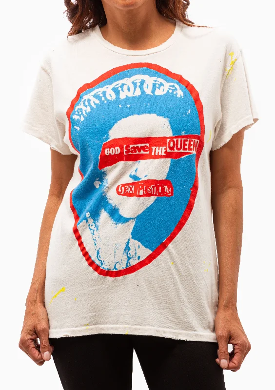 Sex Pistols Crew Tee | Vintage White