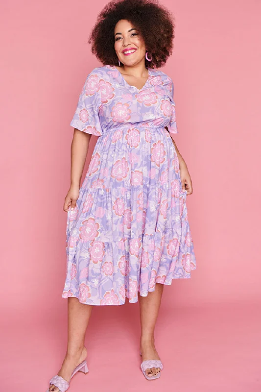 Castle Psychedelic Swirl Dress