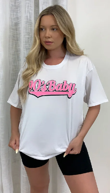 90s Baby Oversized Tshirt Top