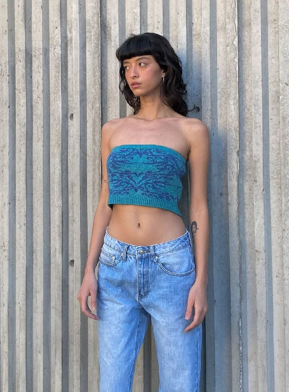 Jovi Top Blue / Green