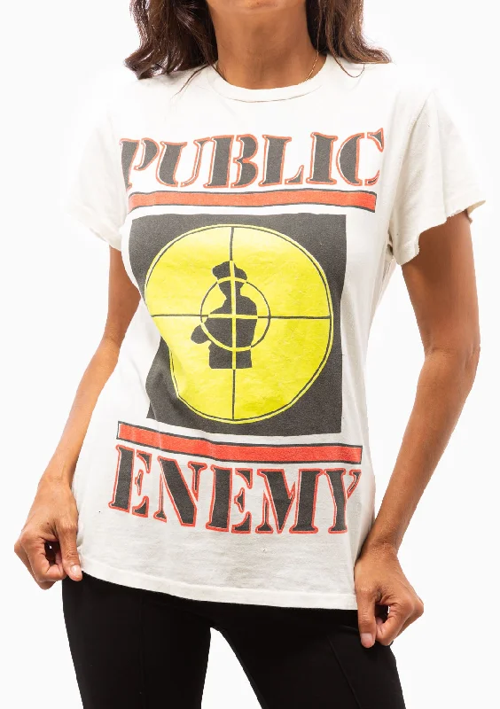 Public Enemy Crew Tee | Off White