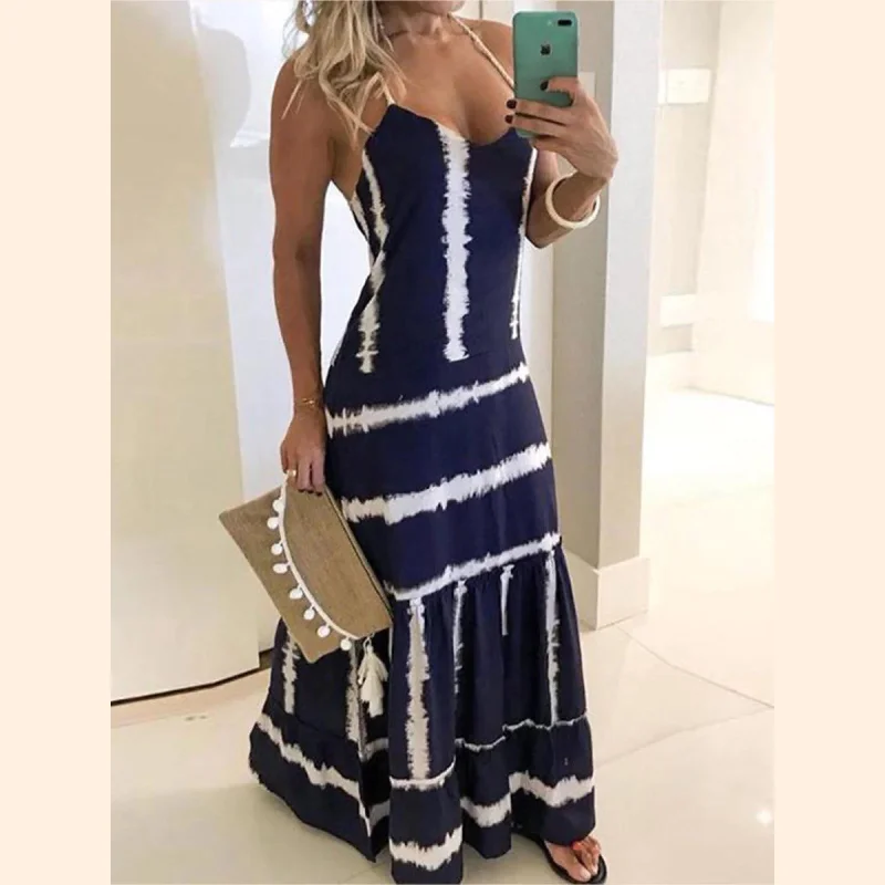 Bohemian Dress For Women, Summer Maxi Boho Dress