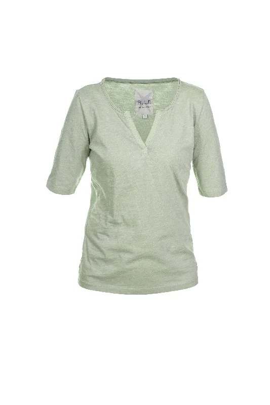 Abba Flamé Tee - Spring Green