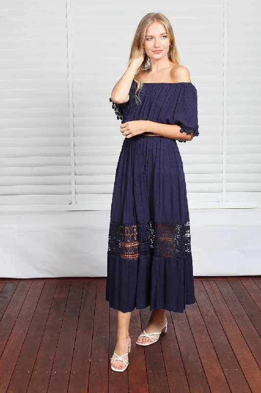 Casey Maxi Dress - Navy