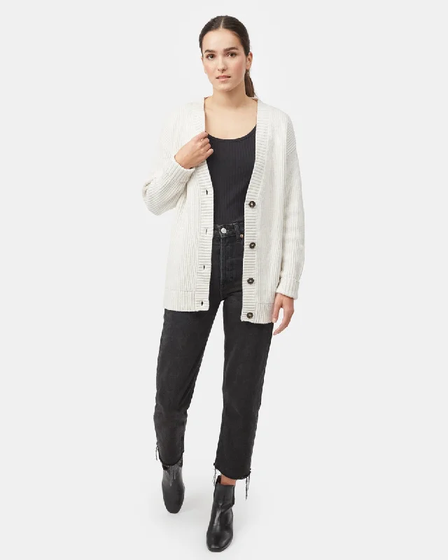 Oversized Button Cardigan