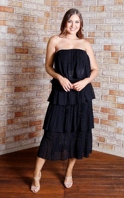 Tango Maxi Dress - Black