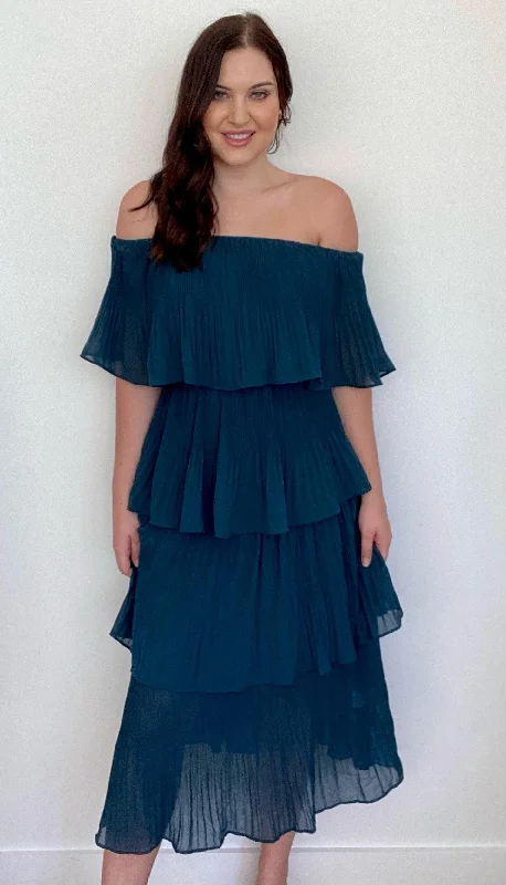 Tango Maxi Dress - Teal