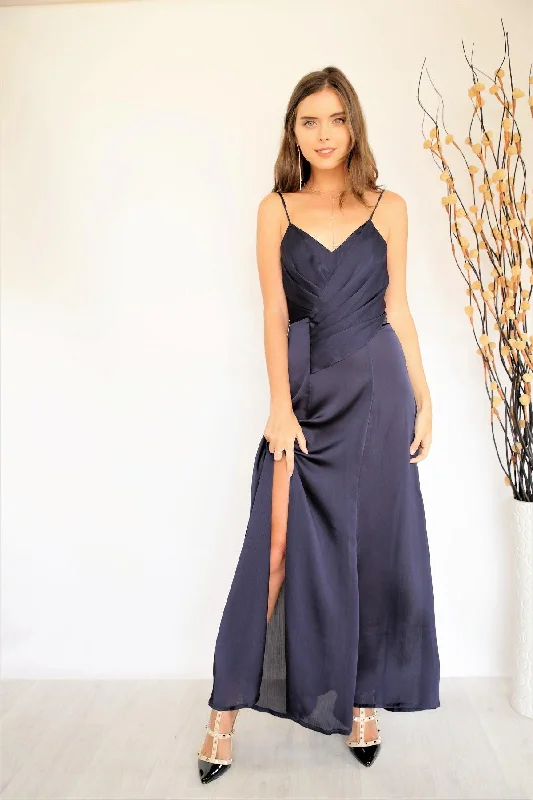 Maya Dress Navy